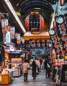 Must Visit in Osaka Kuromon Ichiba Market